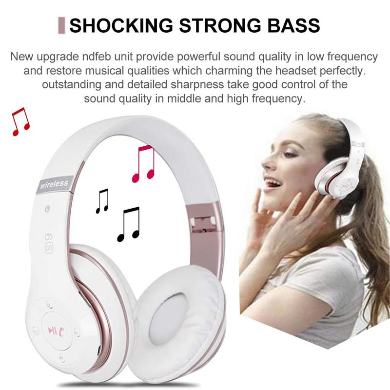 Tai Nghe Không Dây Thể Thao Bluetooth 5.0 Tai Nghe Có Thể Gập Lại Wirele Tay Nghe Tai Nghe Tai Đầu Điện Thoại Tai Nghe Nhét Tai Cho iPhone Xiaomi