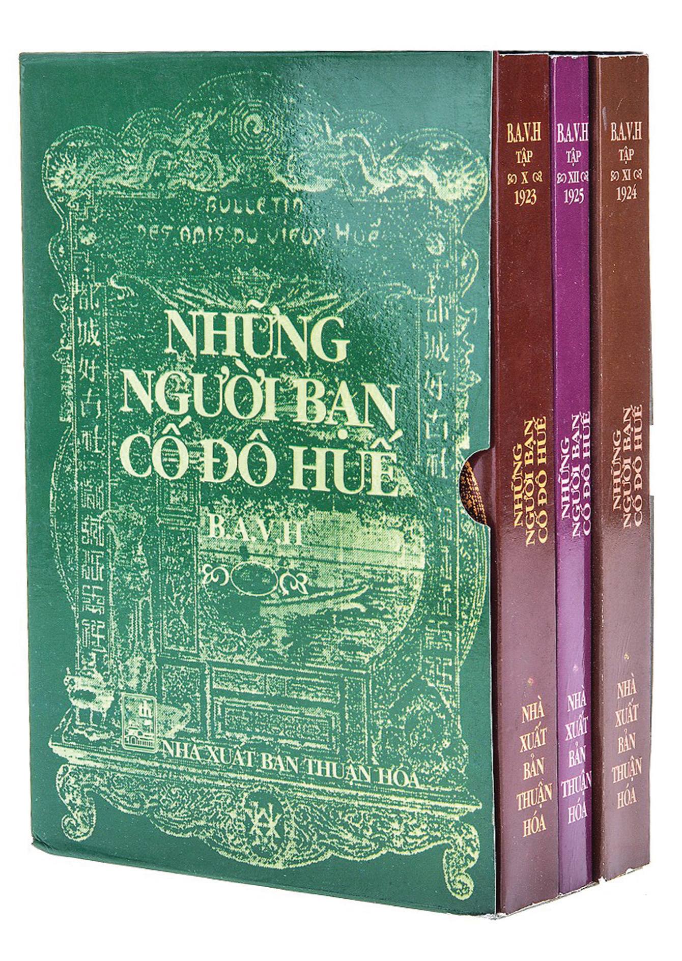 NHỮNG NGƯỜI BẠN CỐ ĐÔ HUẾ Tập 10,11,12 (1923-1924-1925)