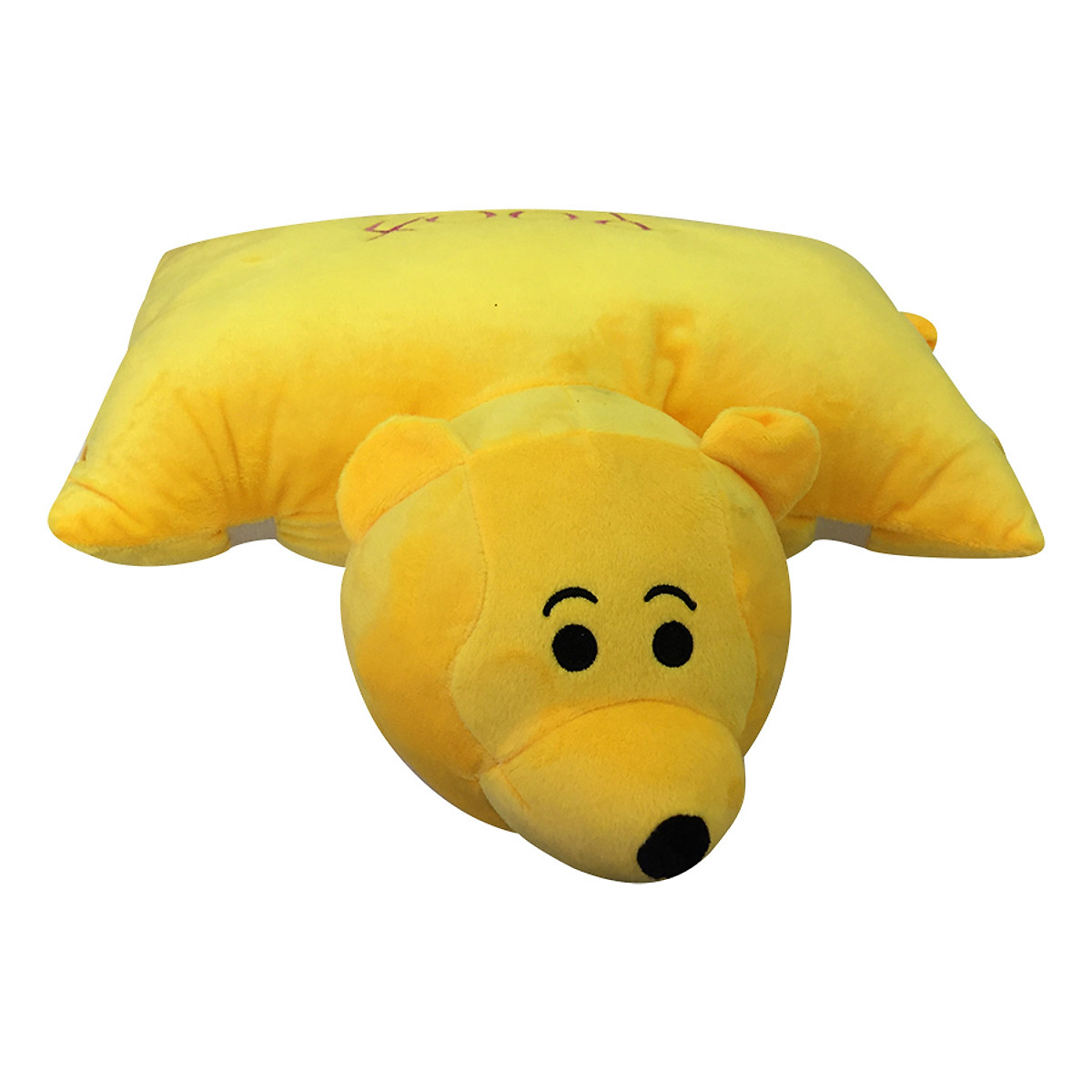 Gối đi xe máy nhồi bông cho bé hình gấu Pooh 1 đầu