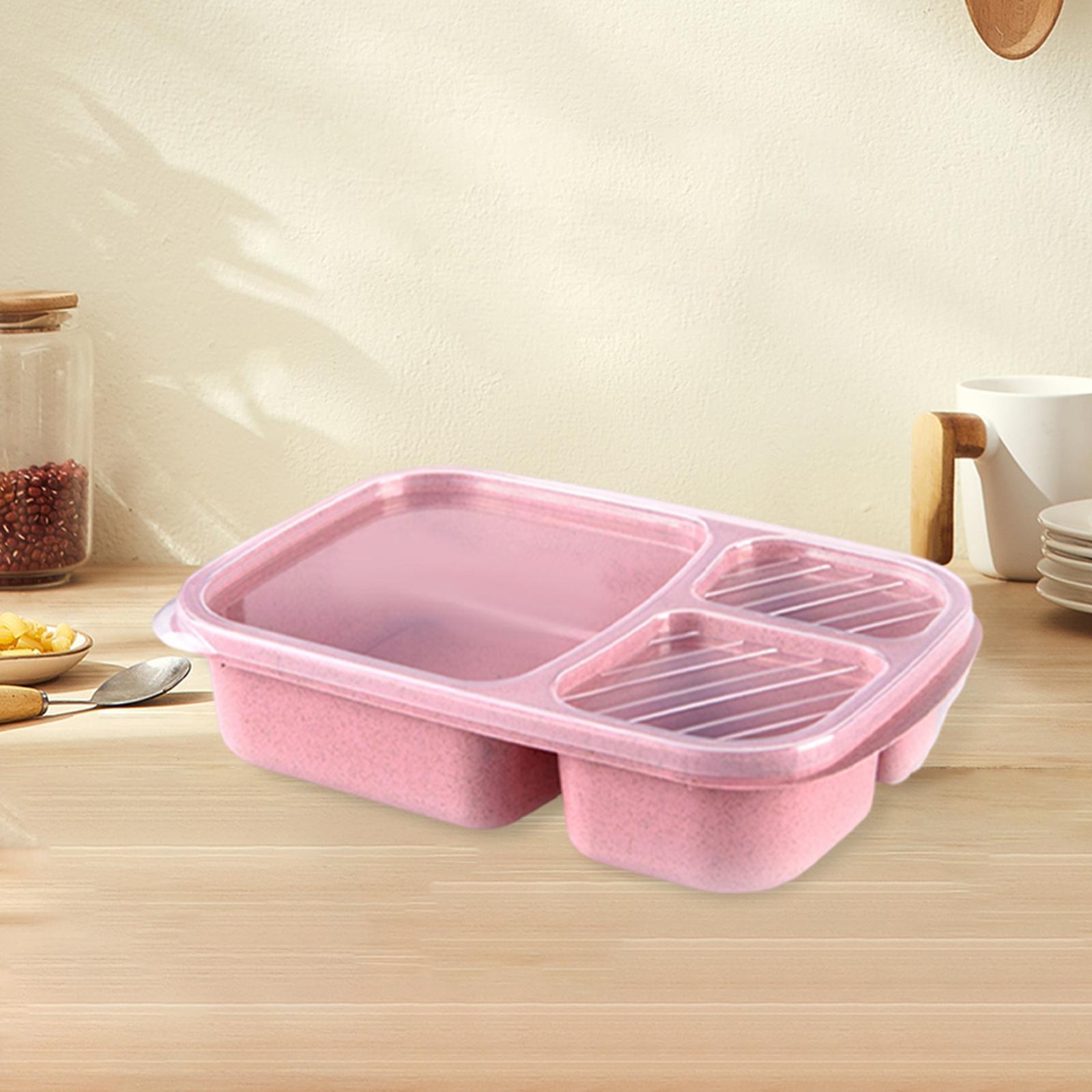 Airtight Lunchbox Microwave Bento Leakproof Utensils Food Container Lunch