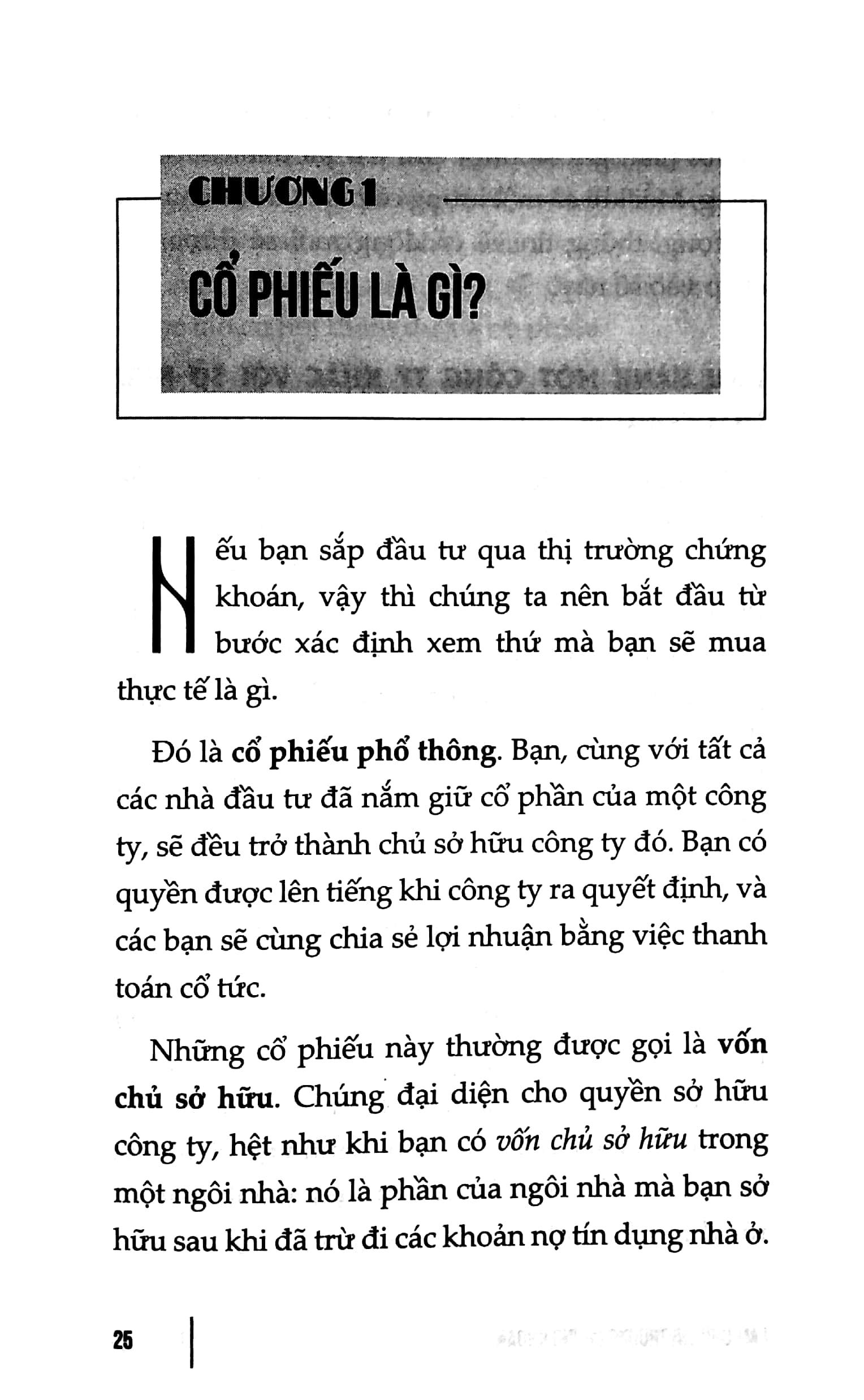 Sách Làm Chủ Thị Trường Chứng Khoán
