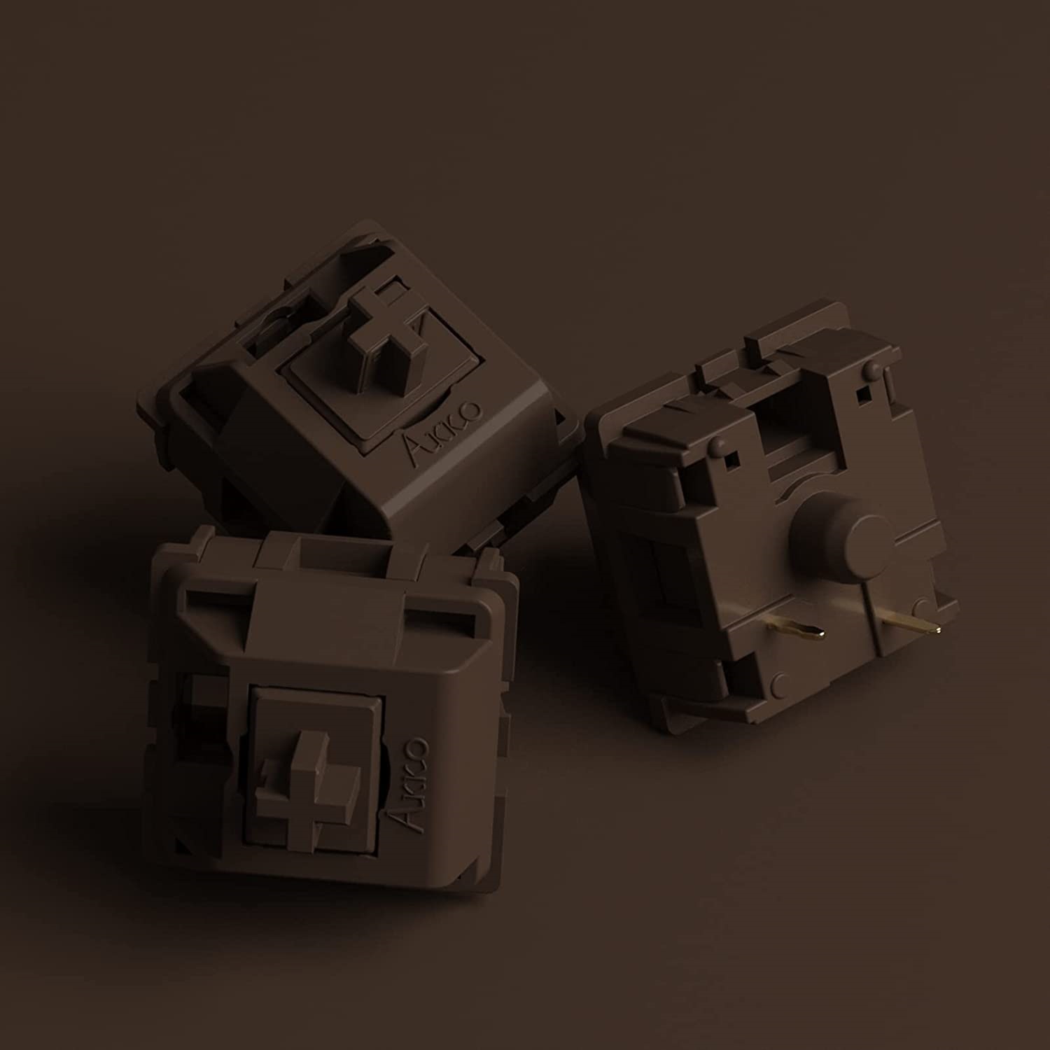 [Bộ 45 Switch/Pack] Công tắc thay thế bàn phím cơ AKKO CS Switch - POM (Pink/Brown/Silver)_Mới, hàng chính hãng