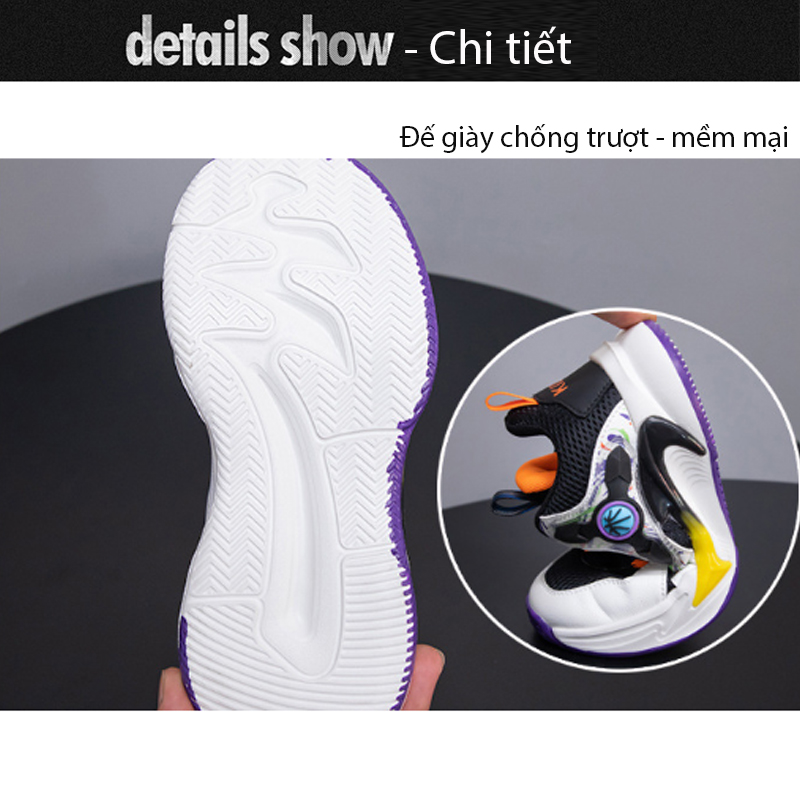 Giày sneaker thể thao cho bé trai phong cách dễ thương – GTE2020