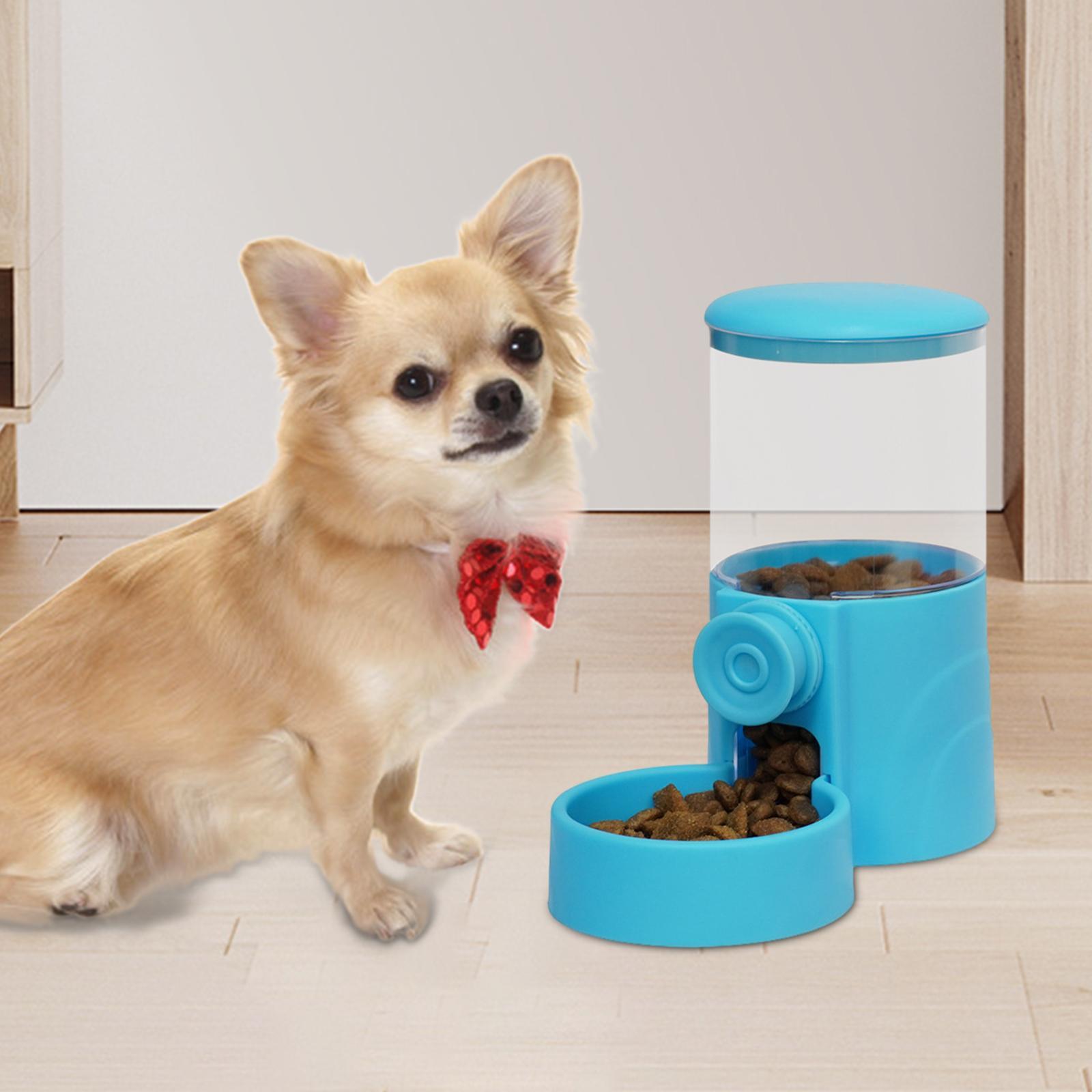 Feeding Container Cat Dog Automatic Pet Feeder for Hamster Kitten Large Cats