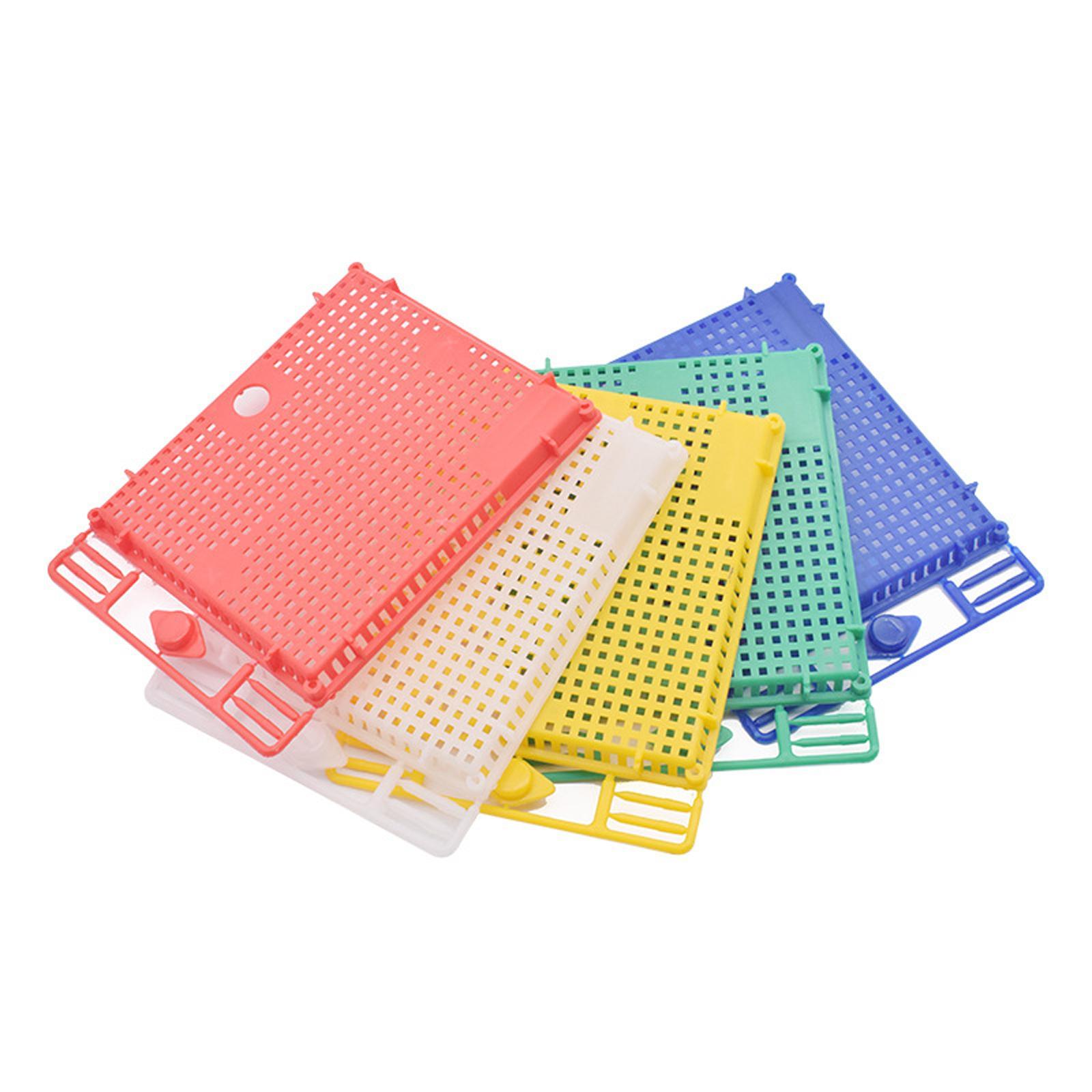 Queen Bee Isolator Introducing Cage Plastic Equipment Reusable Beekeeping
