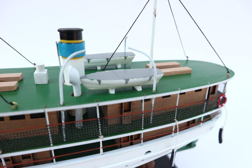 Mô Hình Thuyền Gỗ Giá Rẻ Gia Nhiên Dạng Thuyền Du Lịch SS SAVONLINNA Chuẩn Hàng Xuất Khẩu