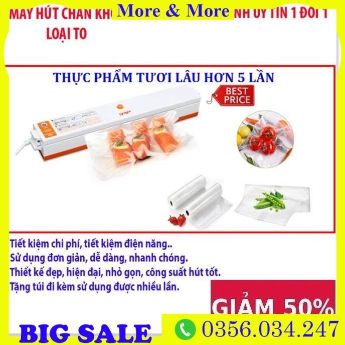 Máy Hút Chân Không Giá Tốt  Máy Hút Chân Không Bảo Vệ Thực Phẩm Fresh Pack Pro Tặng 15 Túi Hút Chuyên Dụng  b