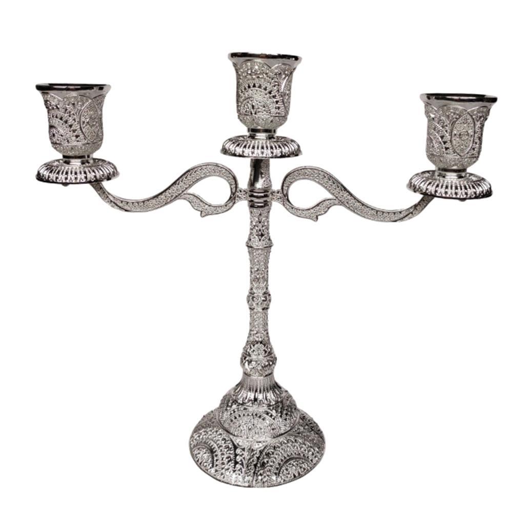 Vintage Style Candle Holder Candelabra Candlestick for Wedding Party Votive