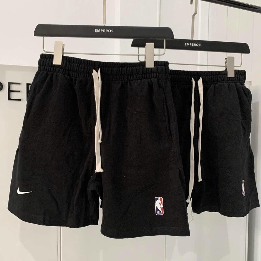 Quần short nam vải nỉ da cá họa tiết nice NBA 2 màu,Quần nam Miuzi DT062