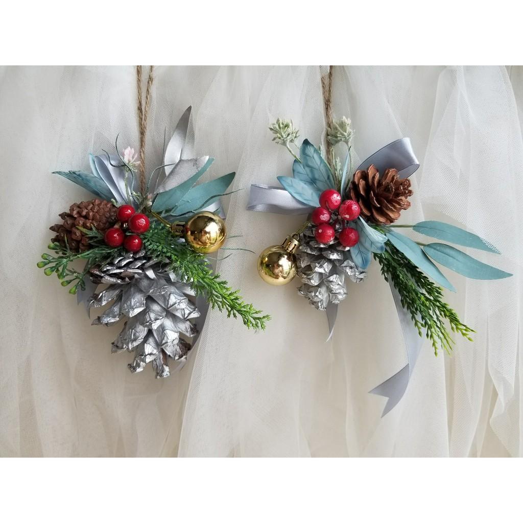 Trang Trí Noel Combo Quả Thông Khô