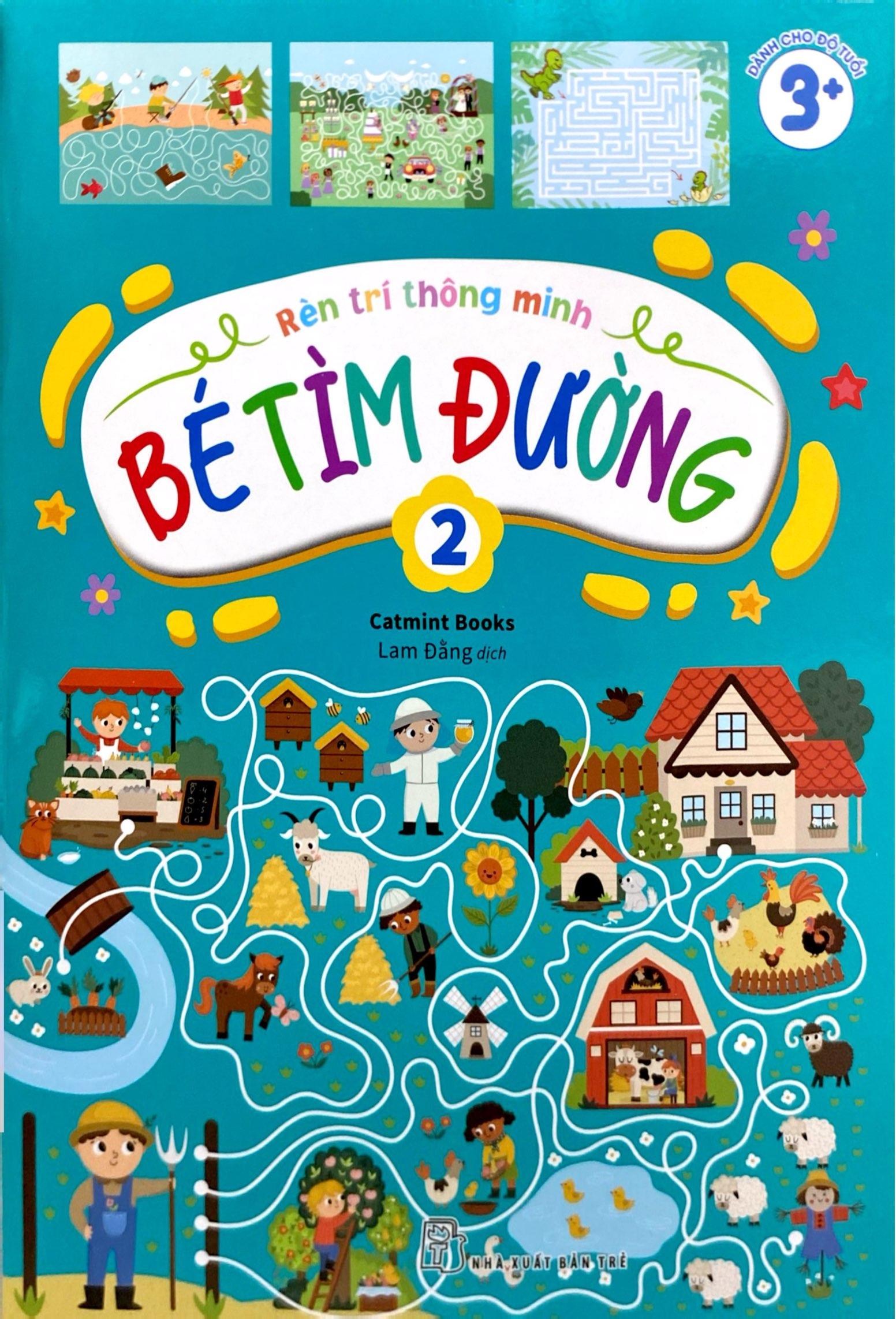 Sách - Rèn Trí Thông Minh - Bé Tìm Đường - Tập 2