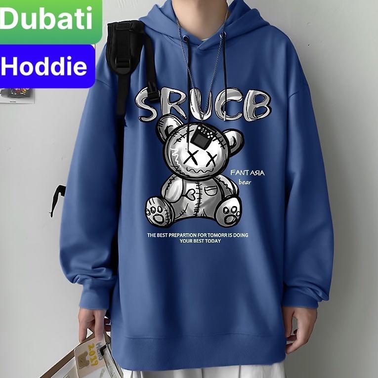 ÁO NỈ, ÁO KHOÁC HOODIE GẤU SCRUB SIÊU NGẦU NAM NỮ PHONG CÁCH HOT TREND 2022 - DUBATI FASHION