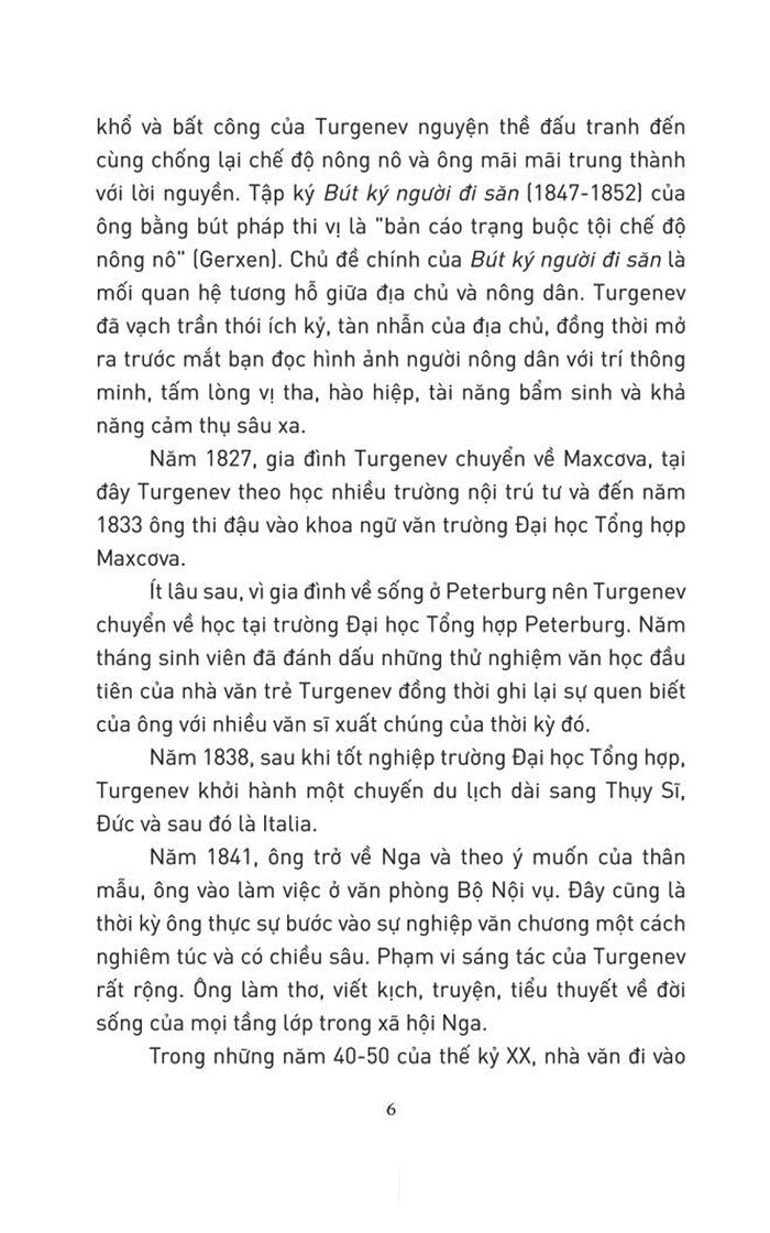 Cha Và Con - Ivan Turgenev - NNA