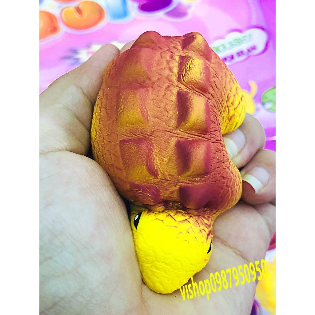 SQUISHY KHỦNG LONG VÀNG LƯNG CÓ GAI (thaolinh950)