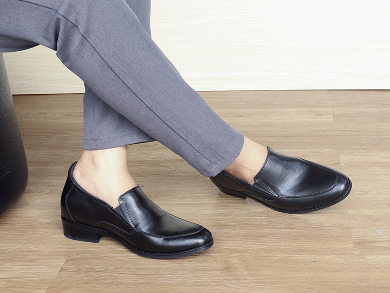 GIÀY TĂNG CHIỀU CAO GIÀY CAO DÀNH CHO NAM GIỚI T&TRA S1017 TRƠN - CAO 8CM GIÀY ĐỘN NAM CAO VƯỢT TRỘI