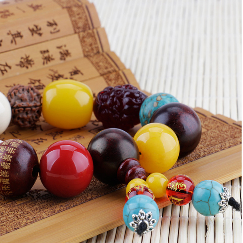 Vòng Hạt Tự Nhiên Pu Tizi Biểu Tượng Bình An Tốt Lành ÔTô 206249