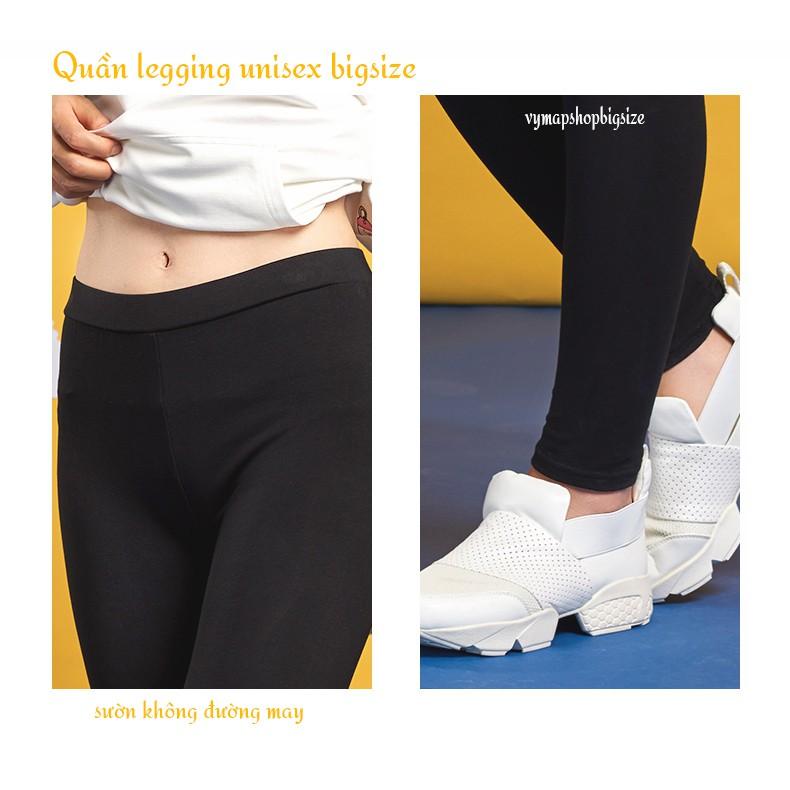quần legging UNISEX nam nữ size lớn (đủ size 65-110kg thoải mái