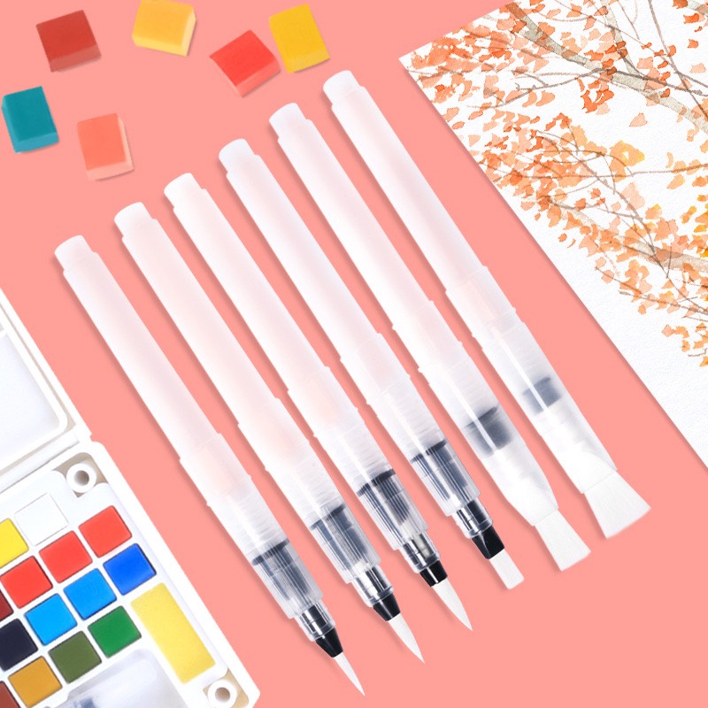 Bộ bút ,Cọ Vẽ WaterBrush Set 6 Cây