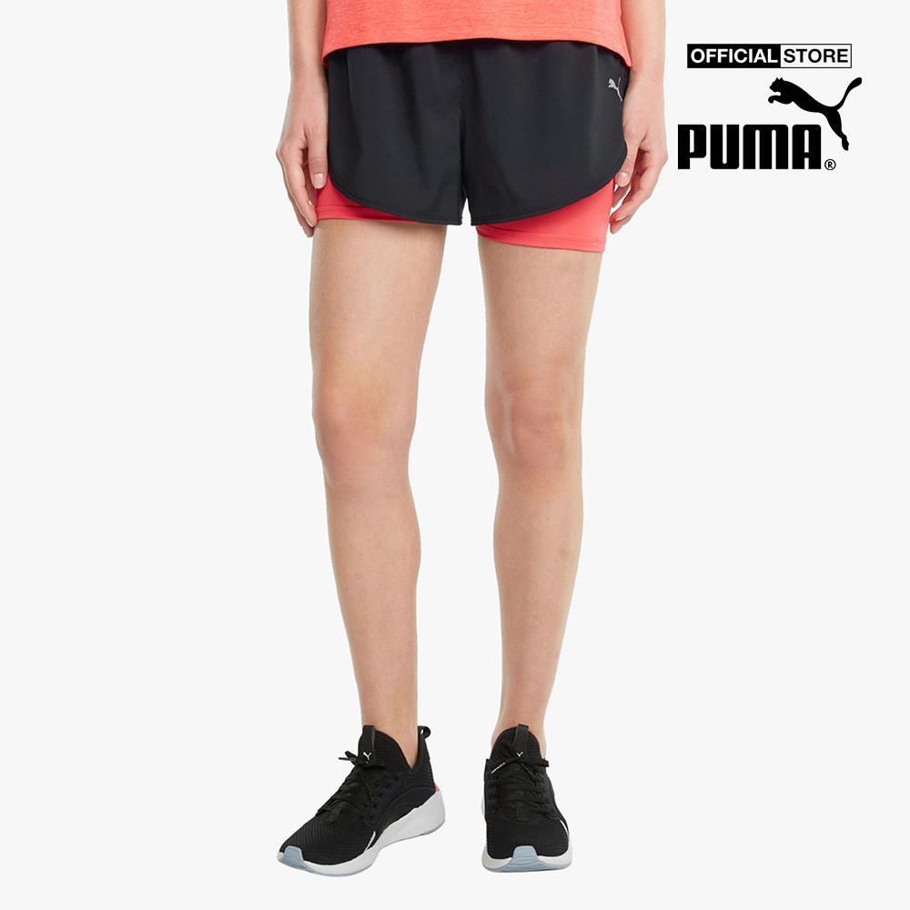 PUMA - Quần shorts thể thao nữ 2 in 1 Woven Running 521072
