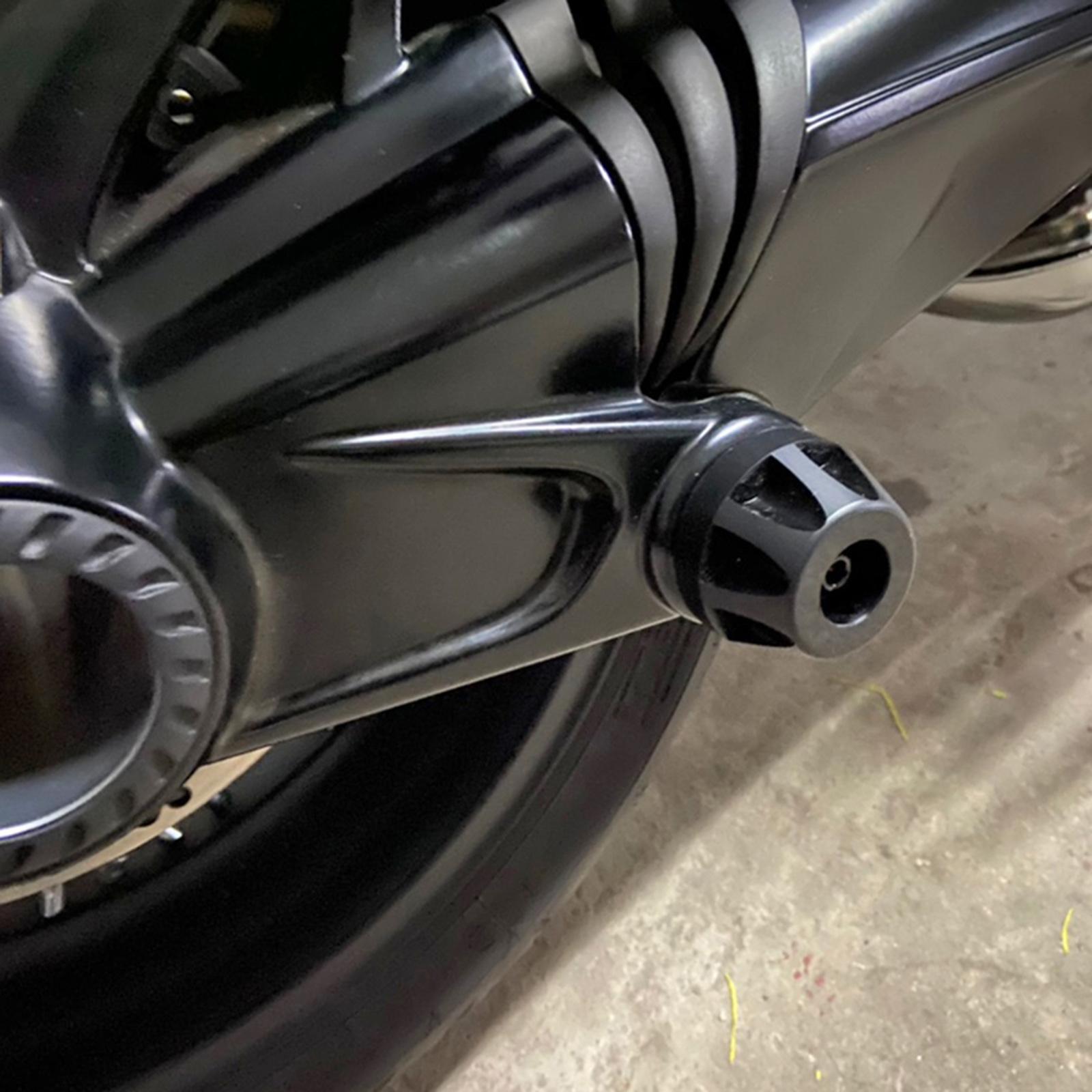 Rear Fork Wheel Axle Crash Protection Sliders For BMW R1200GS Protective