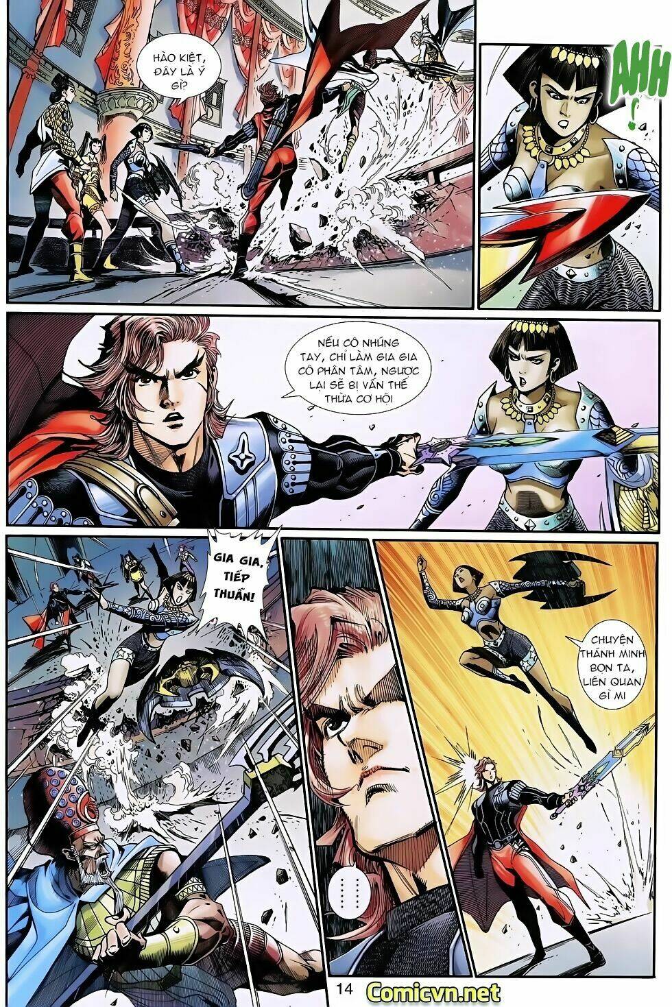 thần binh huyền kỳ 3+3.5 chapter 125 14