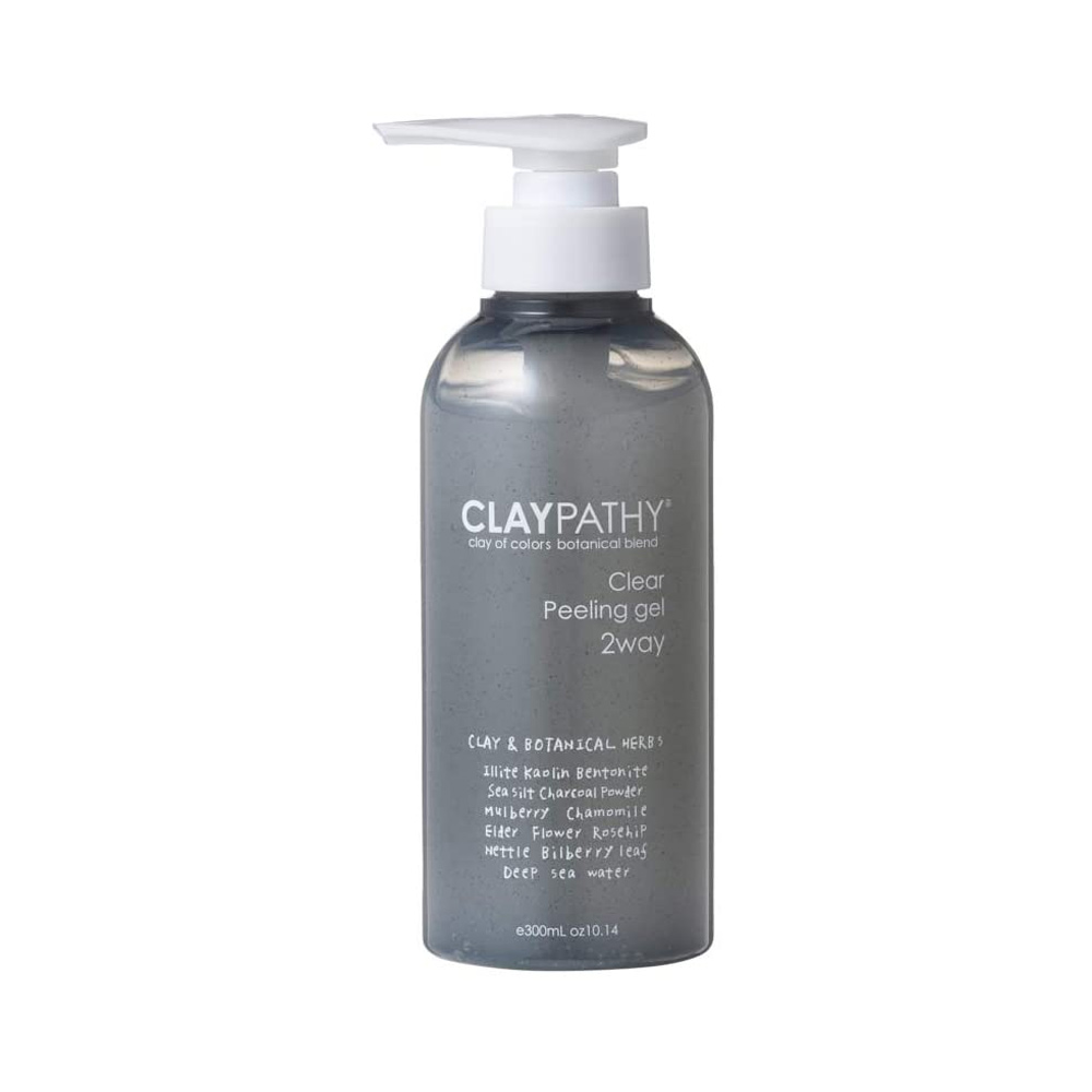 Gel tẩy da chết đất sét thảo mộc CLAYPATHY Clear Peeling Gel 300ml