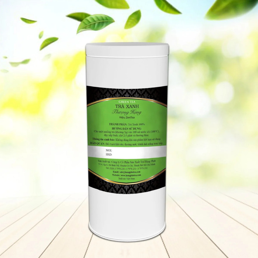 TRÀ XANH THƯỢNG HẠNG  - Thương hiệu Hùng Phát: Thành Phần Tự Nhiên - Không Hương Liệu - Không Phẩm Màu - Không Chất Bảo Quản