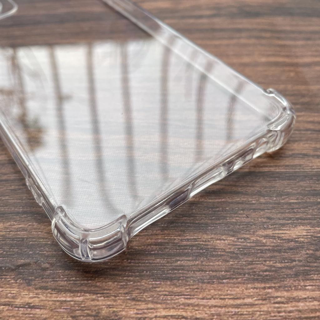 Ốp lưng silicon trong suốt chống sốc 4 cạnh cao cấp cho OPPO Reno7 Z 5G