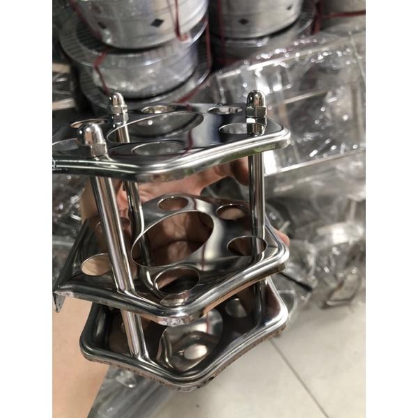 Kệ bàn chải đánh răng,kem đánh răng,ly-Kệ bàn chải đánh răng inox