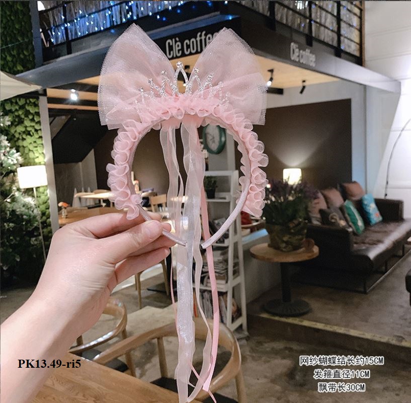 PK13 Bờm vương miện xinh kiểu dáng công chúa dễ thương cho bé gái