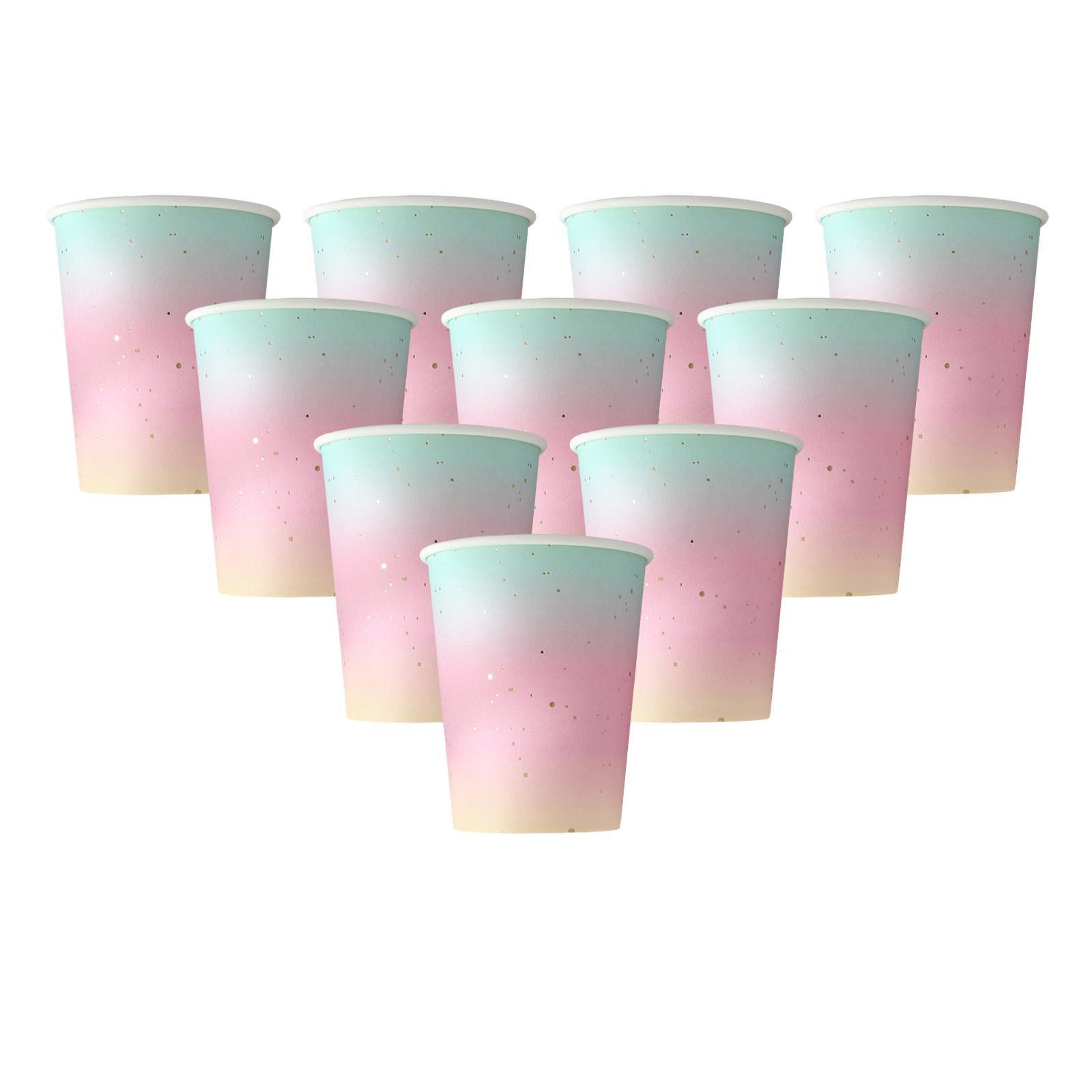 Dinnerware Set Paper Plates Banner Cups Tablecloths for Weddings Birthday