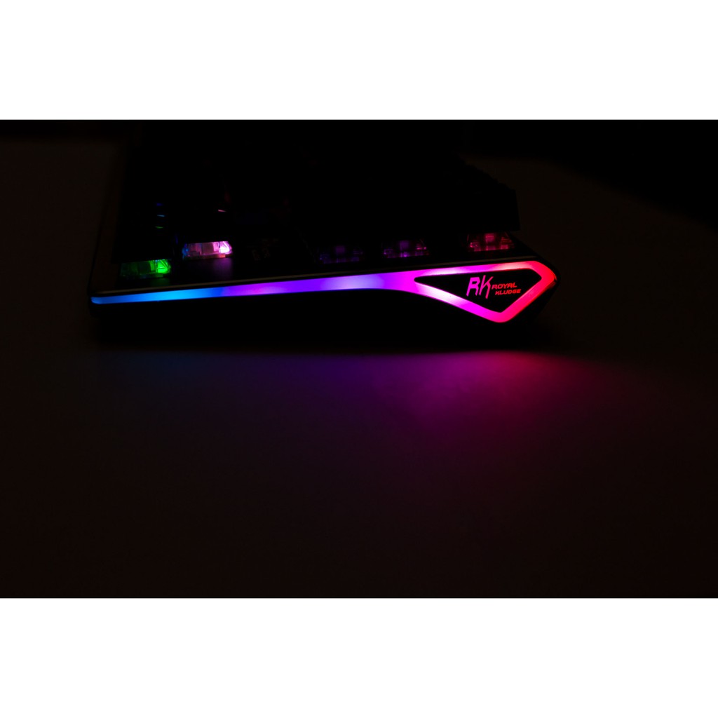 Bàn phím cơ Gaming không dây Royal Kludge RK G87 RGB CHÍNH HÃNG - Black switch.