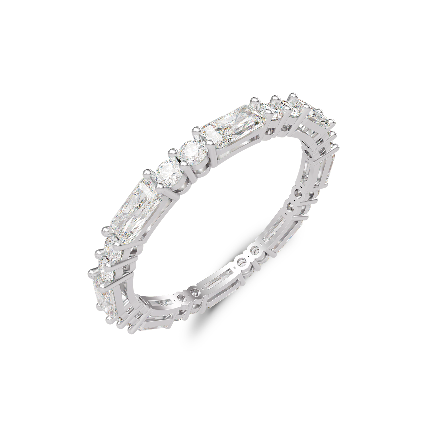 Nhẫn Nữ Vàng Tây 14k NLF457 Huy Thanh Jewelry