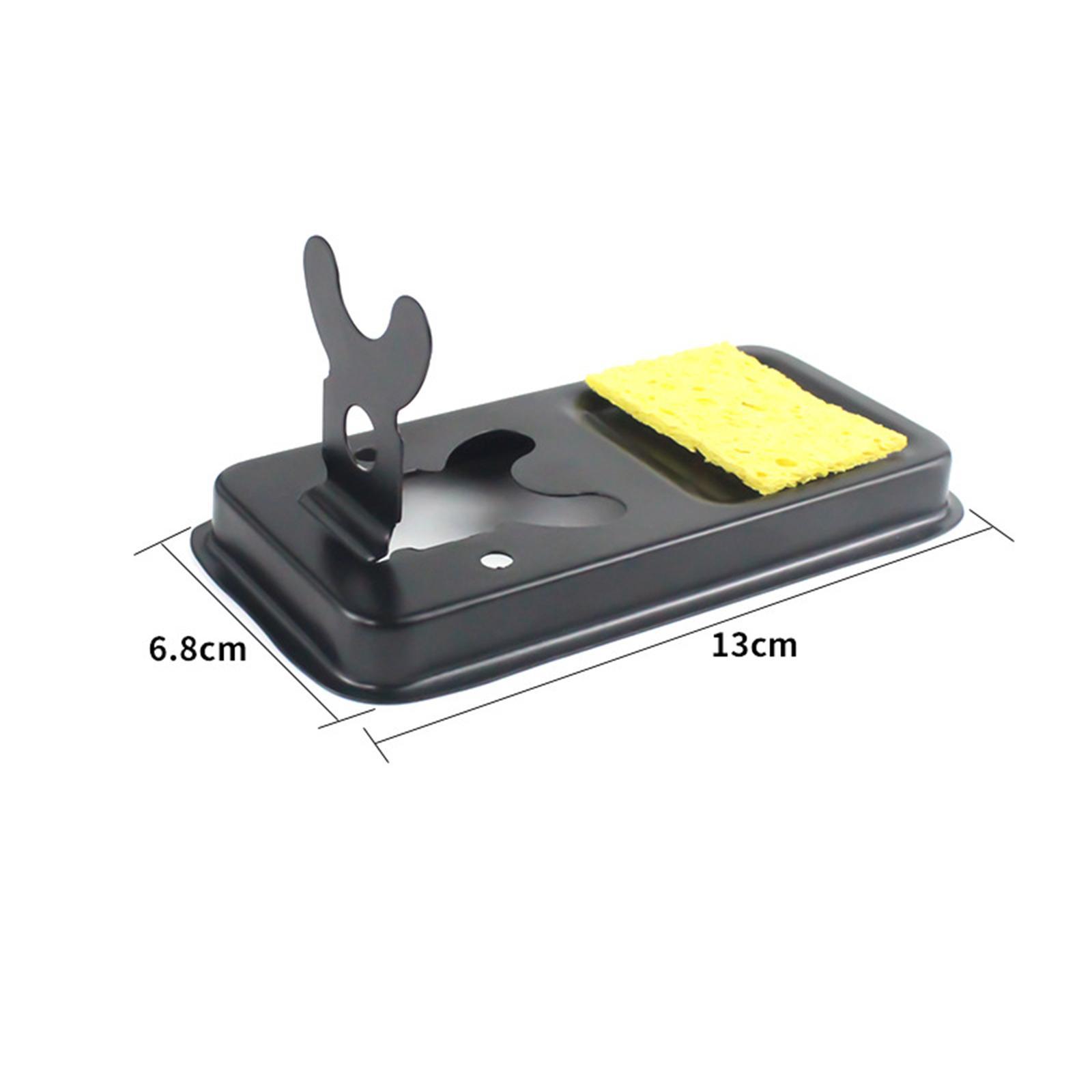 Soldering Iron Stand Compact with Tip Cleaner Sponge Soldering Iron Holder