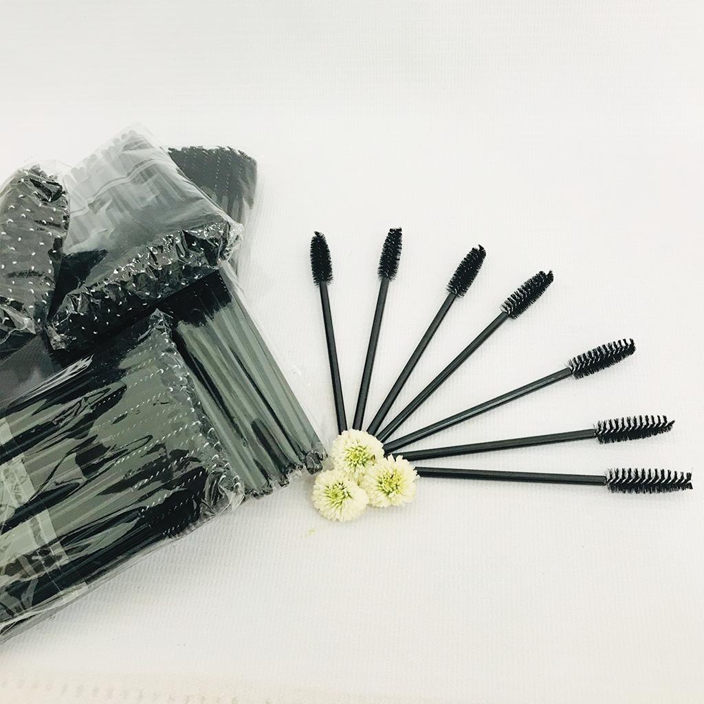 Combo 10 cọ mascara chải mi, chuốt lông mày