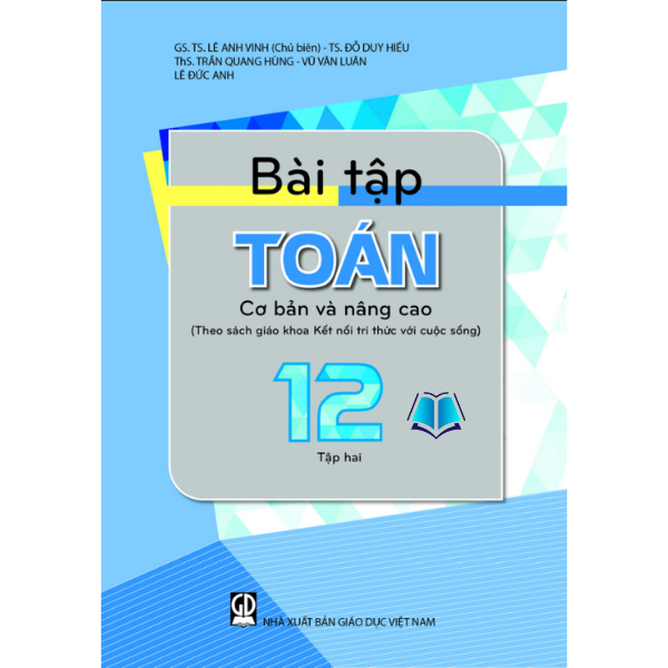 Sách - Combo 2 Tập Bài Tập Toán Cơ Bản Và Nâng Cao Lớp 12