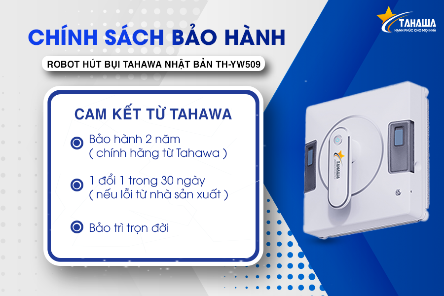 Robot lau kính TAHAWA TH-YW509 máy lau kính thông minh, robot lau kiếng tự phun nước -Phun nước 2 chiều - Bảo hành chính hãng 24 tháng - 1 đổi 1 trong 30 ngày - Hàng nhập khẩu chính hãng