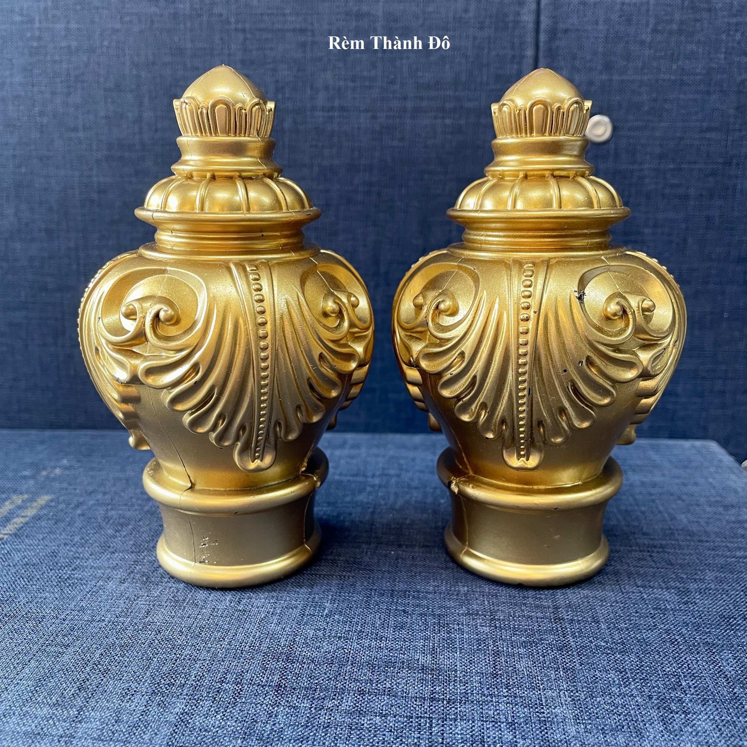 Đầu trụ rèm / đầu chụp cây rèm
