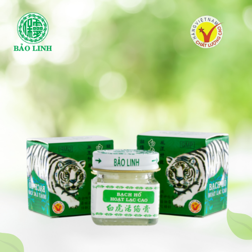 Combo 2 Cao Xoa Bóp Bạch Hổ Hoạt Lạc Cao BẢO LINH 20gram