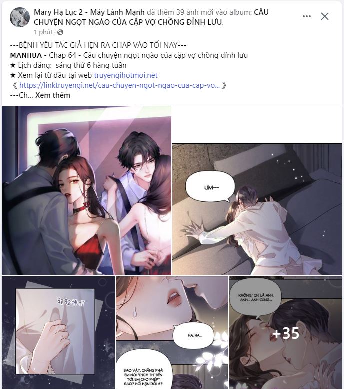 câu chuyện ngọt ngào của cặp vợ chồng đỉnh lưu chapter 64.1 1