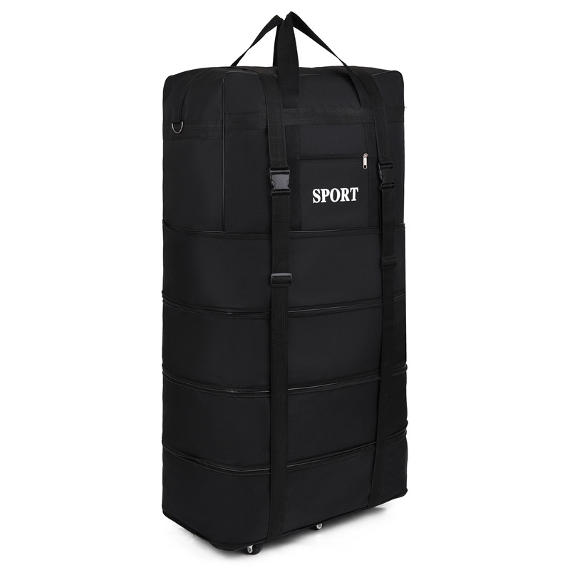 Vali Hành Lý Ký Gửi dạng kéo đeo vai quai xách Super X Bagage Carrier 6 bánh xe 105x50x30cm (Size 40inch)