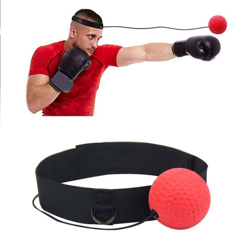 BOXING MAGIC BALL Bóng tập đấm phản xạ Boxing với dây buộc đầu