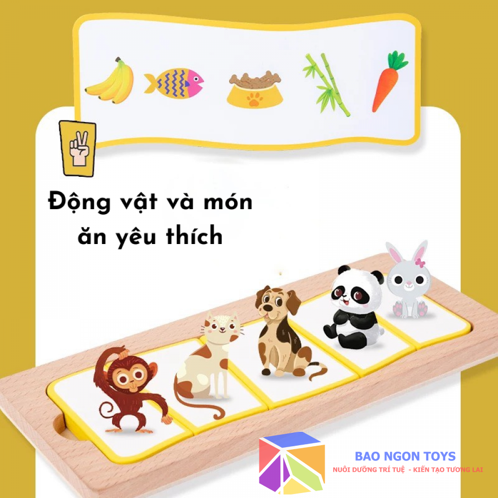 TRÒ CHƠI BOARD GAME MATCHING BINGO GIÚP BÉ RÈN LUYỆN PHẢN XẠ, PHÁT TRIỂN NHẬN THỨC, ĐỒ CHƠI THÔNG MINH - DG203