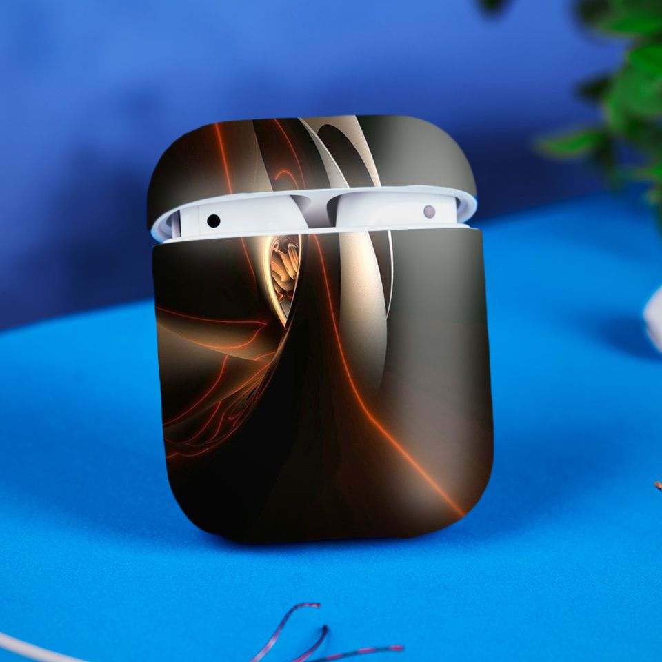 Miếng dán skin chống bẩn cho tai nghe AirPods in hình Họa tiết - HTx010 (bản không dây 1 và 2)