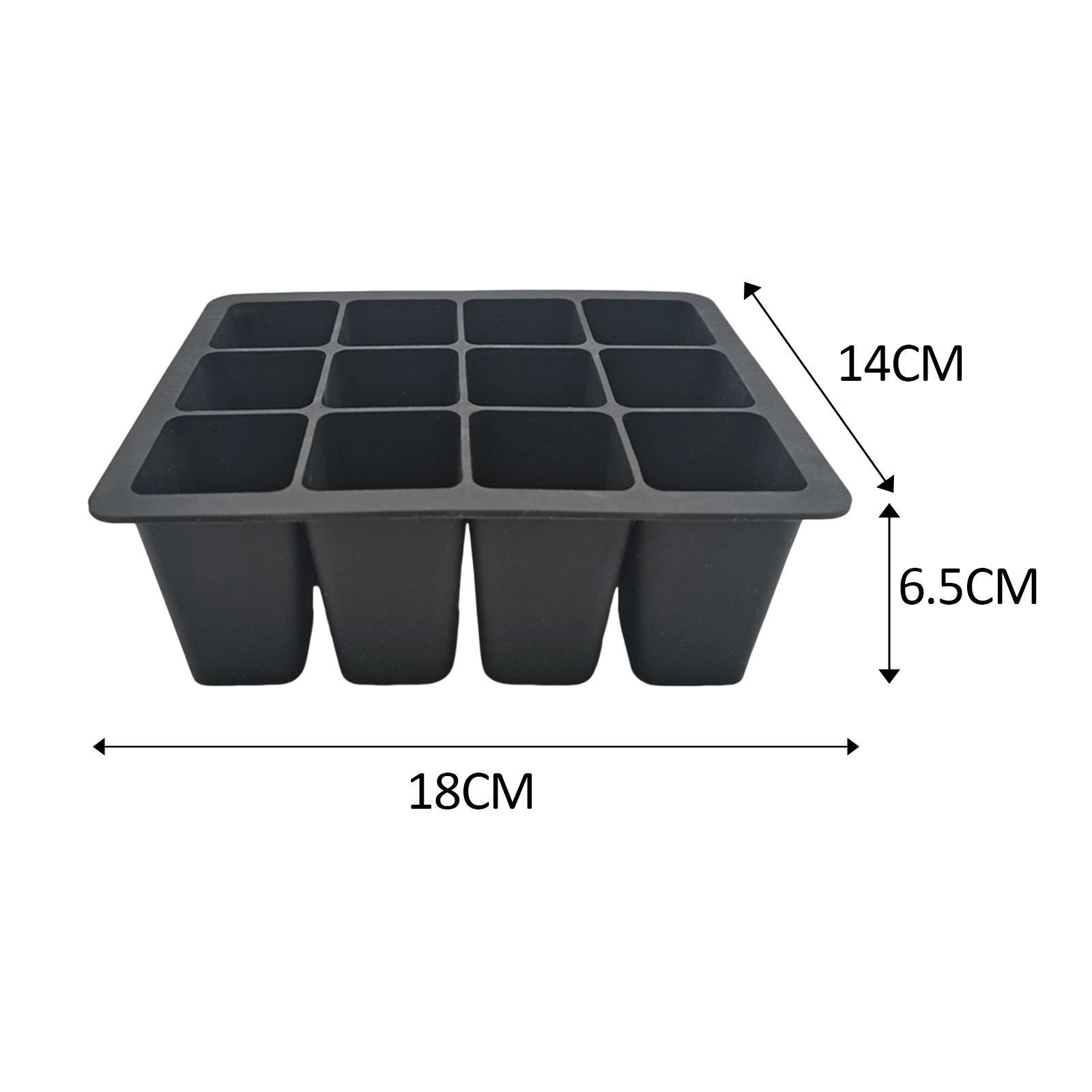 12 Cell Seedling Starting Tray Silicone for Garden Workers