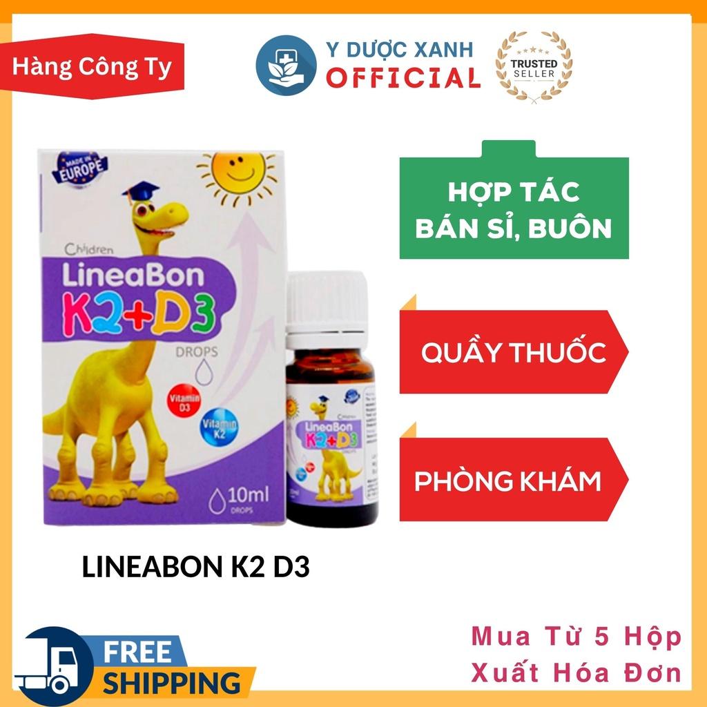 LINEABON K2 D3, 10ml, Bổ sung vitamin K2 D3 cho bé - Y Dược Xanh