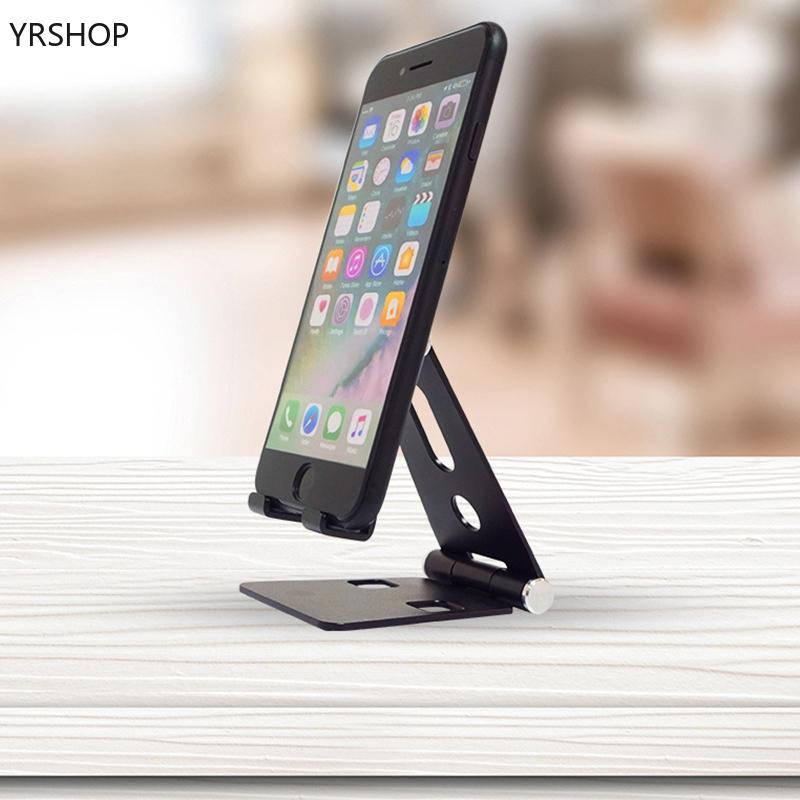 IPHONE Giá Đỡ Điện Thoại Bằng Nhôm Có Thể Gấp Gọn Tiện Dụng
