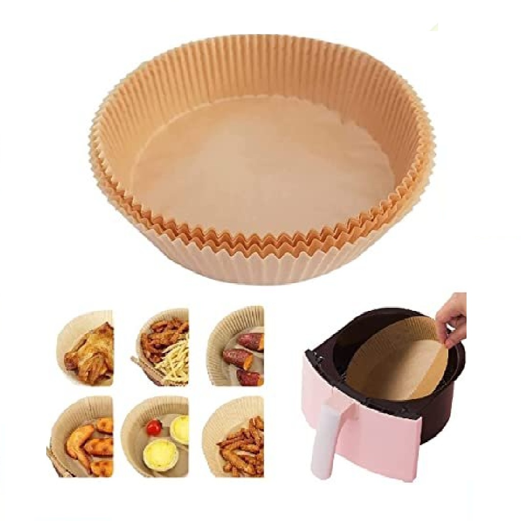 SET 30 TỜ Giấy nến nồi chiên ko dầu hình tròn khuôn bánh , cực tiện ích và tiện dụng cho các chị em nội trợ