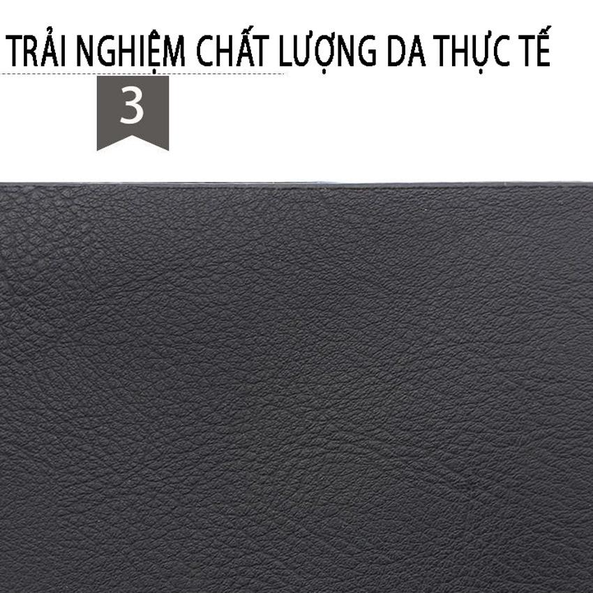 Ví nam cao cấp Bóp da PU uốn nén đàn hồi bền chứa tiền thẻ căn cước ATM-ví nam-bóp nam-ví da nam cao cấp