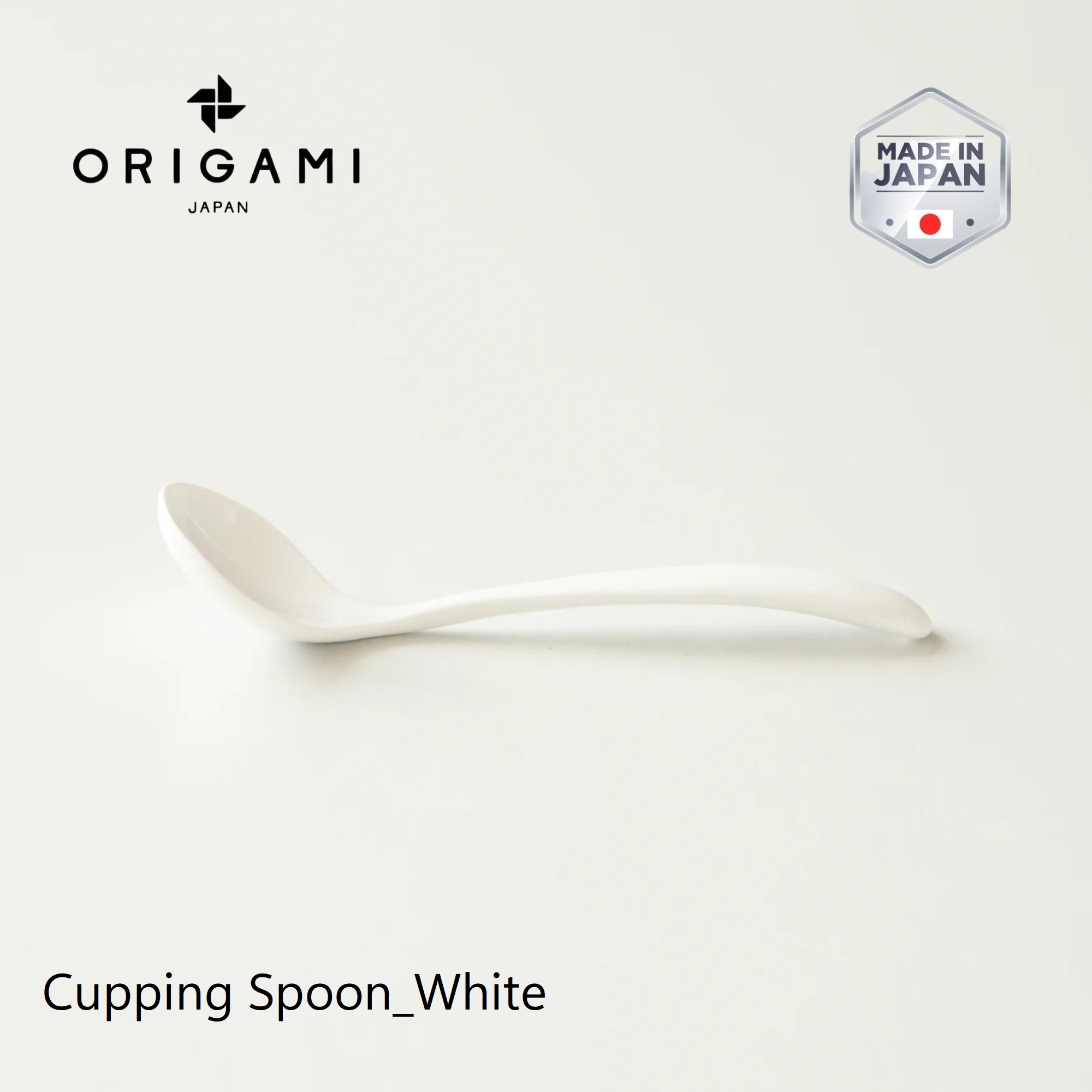 Muỗng cupping sứ Origami tiêu chuẩn SCAJ